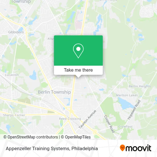 Appenzeller Training Systems map