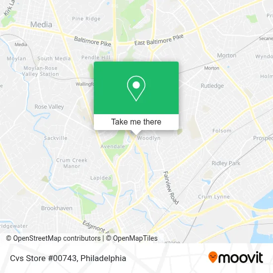 Cvs Store #00743 map