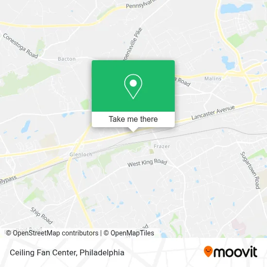 Ceiling Fan Center map