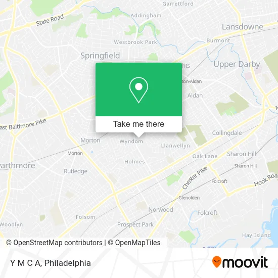 Y M C A map