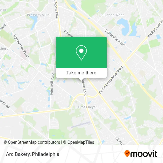 Arc Bakery map