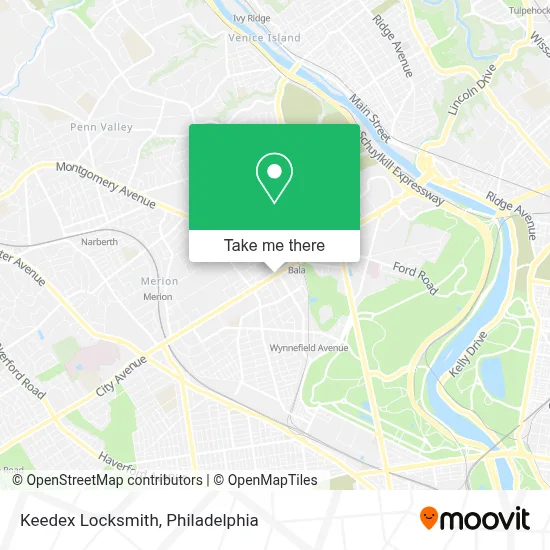 Keedex Locksmith map