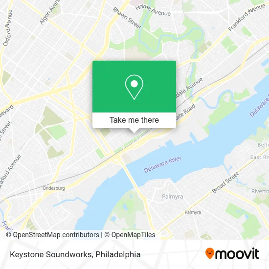 Keystone Soundworks map