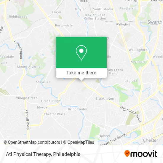 Ati Physical Therapy map