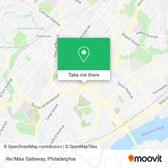 Re/Max Gateway map