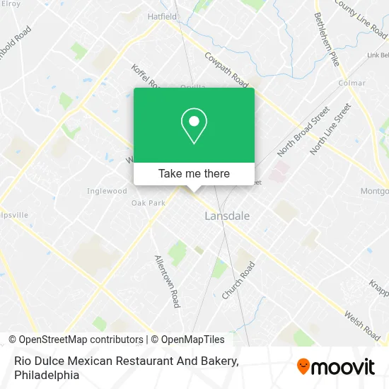 Rio Dulce Mexican Restaurant And Bakery map