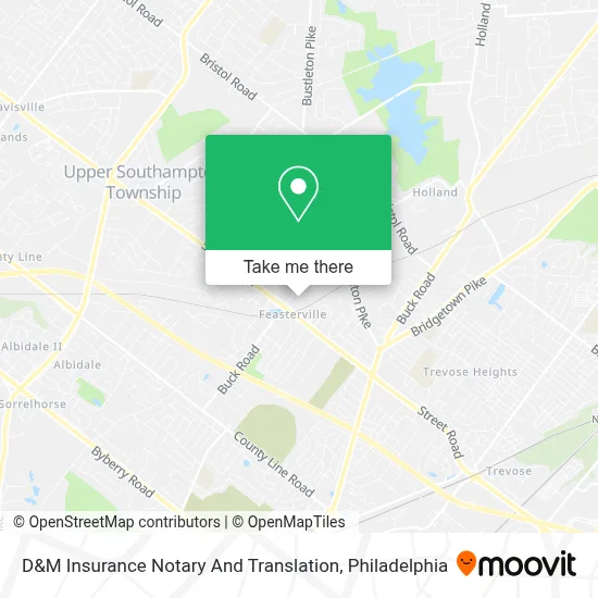 D&M Insurance Notary And Translation map