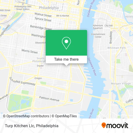 Turp Kitchen Llc map