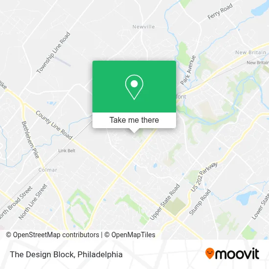 The Design Block map