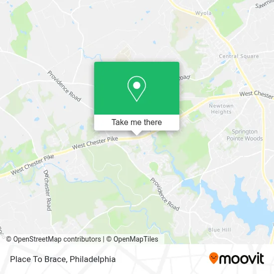 Place To Brace map