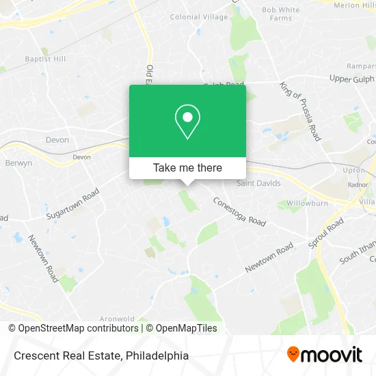 Crescent Real Estate map