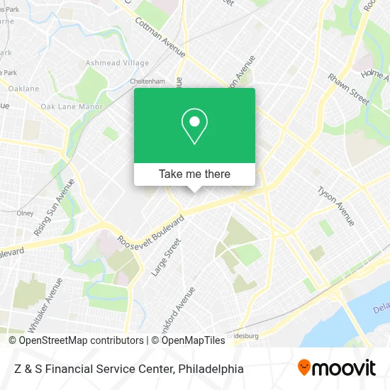 Z & S Financial Service Center map