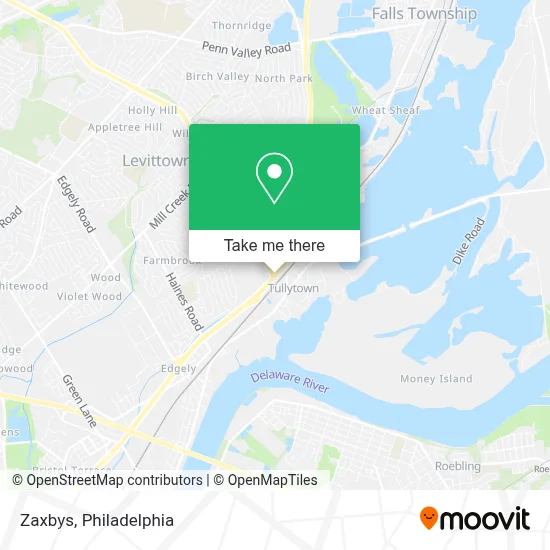 Zaxbys map