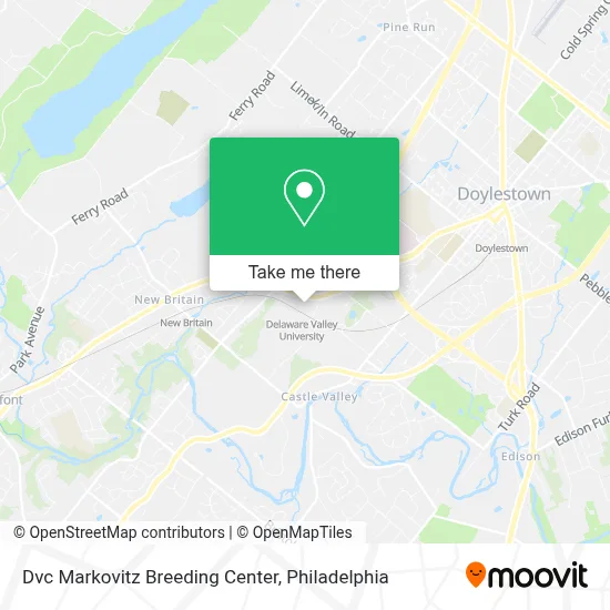 Dvc Markovitz Breeding Center map