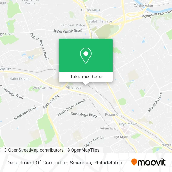 Department Of Computing Sciences map