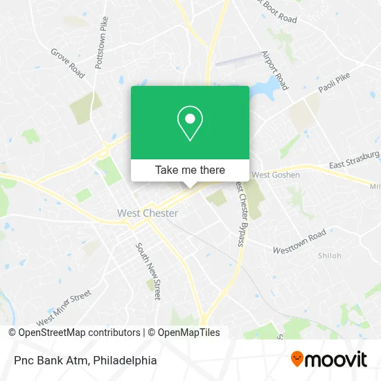 Pnc Bank Atm map