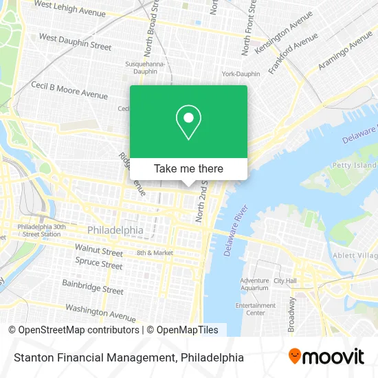 Stanton Financial Management map