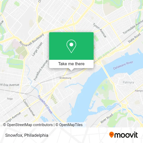 Snowfox map