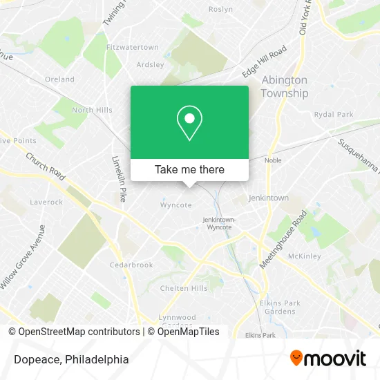 Dopeace map