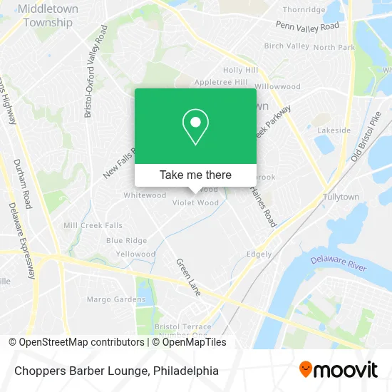 Choppers Barber Lounge map