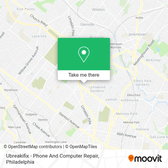 Ubreakifix - Phone And Computer Repair map