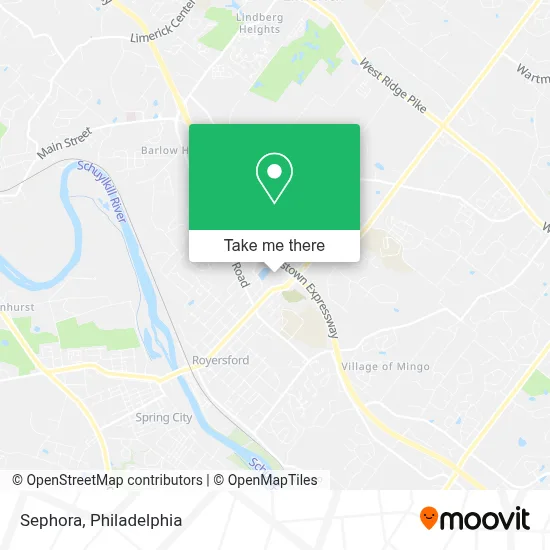 Sephora map