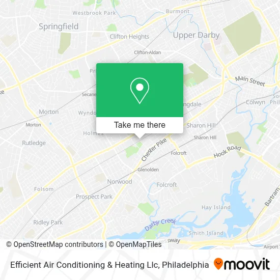 Efficient Air Conditioning & Heating Llc map