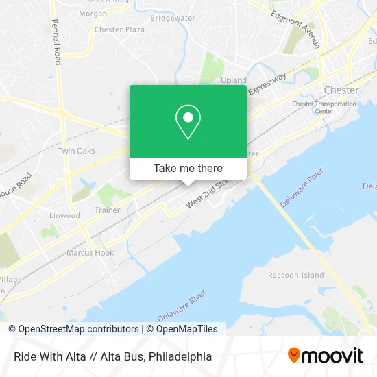 Ride With Alta // Alta Bus map