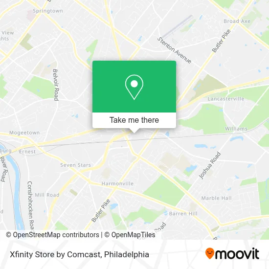 Xfinity Store by Comcast map
