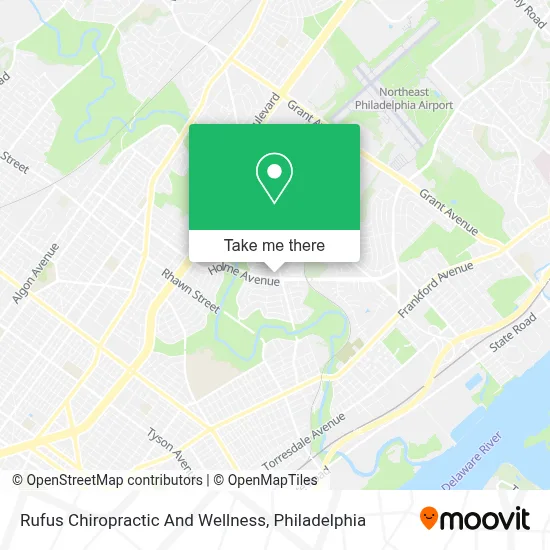 Rufus Chiropractic And Wellness map