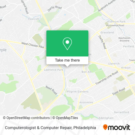 Computerologist & Computer Repair map