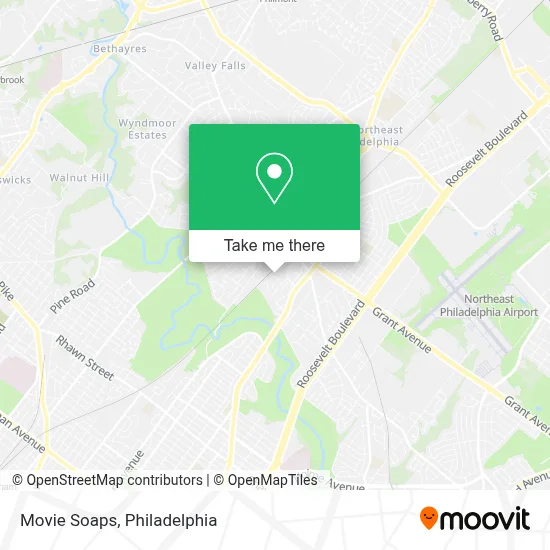 Movie Soaps map