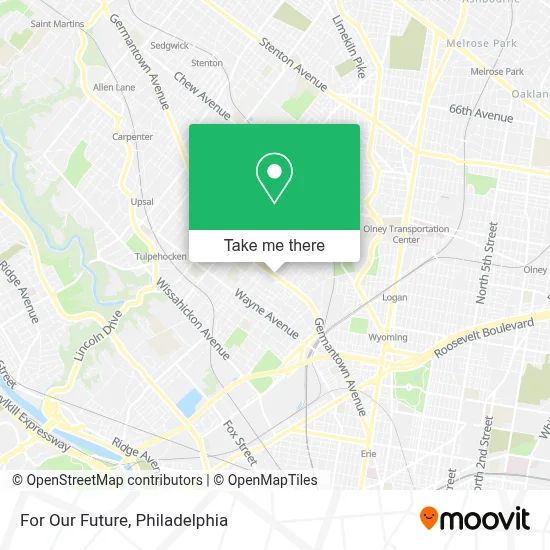 For Our Future map