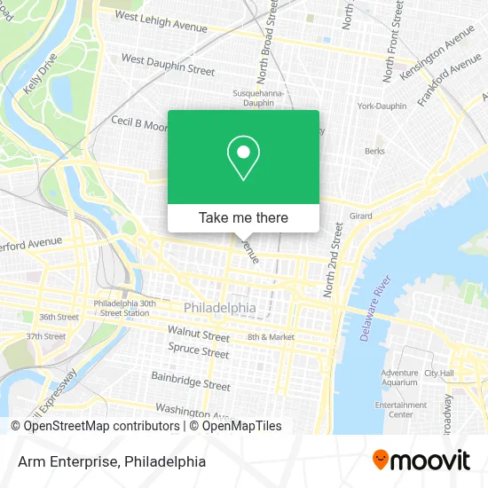 Arm Enterprise map