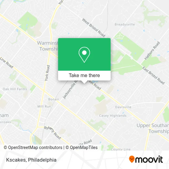 Kscakes map