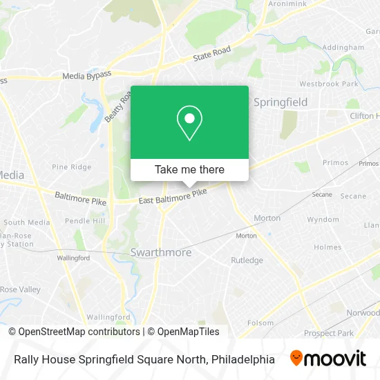 Rally House Springfield Square North map