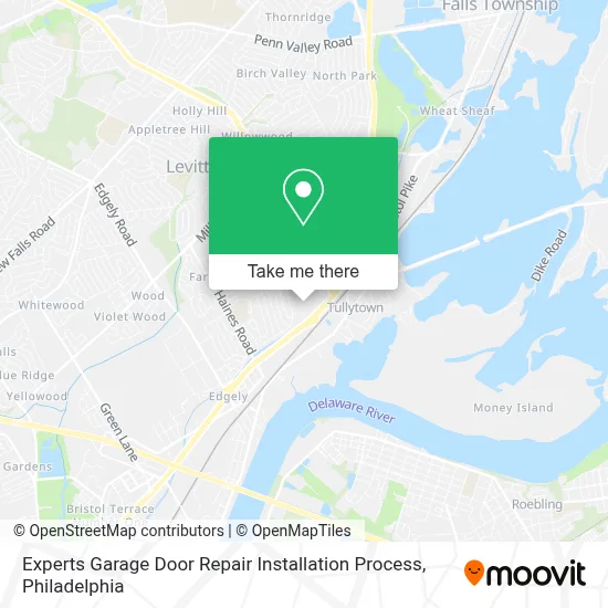 Experts Garage Door Repair Installation Process map
