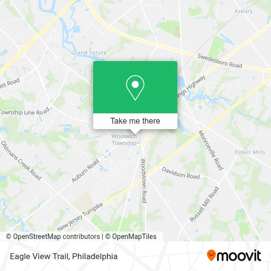 Eagle View Trail map