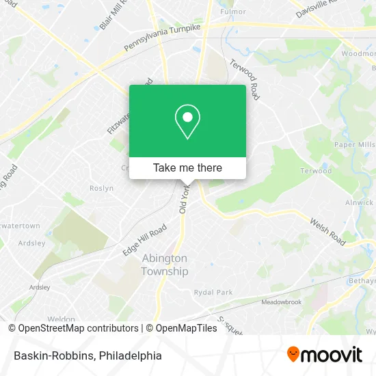 Baskin-Robbins map