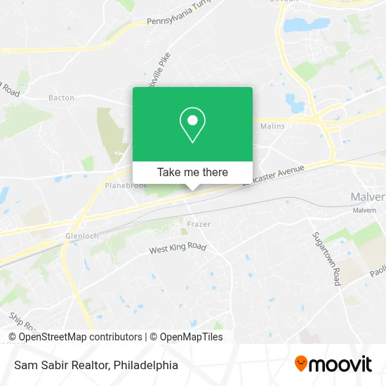 Sam Sabir Realtor map