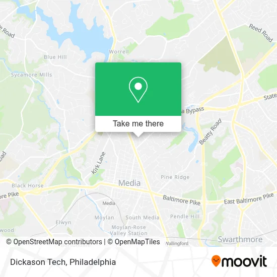 Dickason Tech map