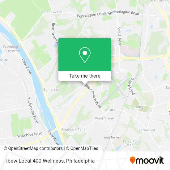 Ibew Local 400 Wellness map