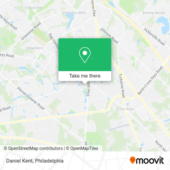 Daniel Kent map