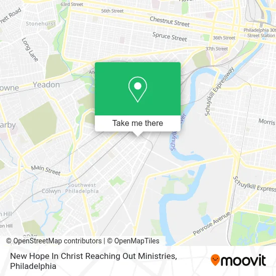 New Hope In Christ Reaching Out Ministries map