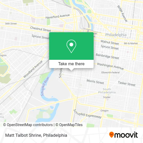 Matt Talbot Shrine map