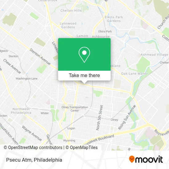 Psecu Atm map