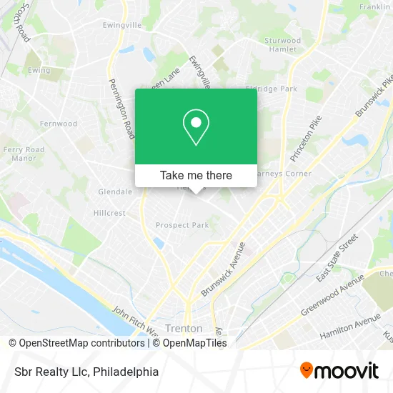 Sbr Realty Llc map