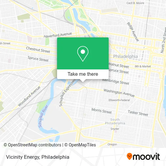Vicinity Energy map