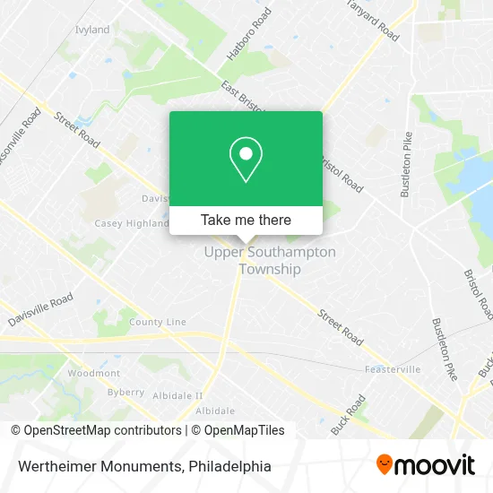 Wertheimer Monuments map
