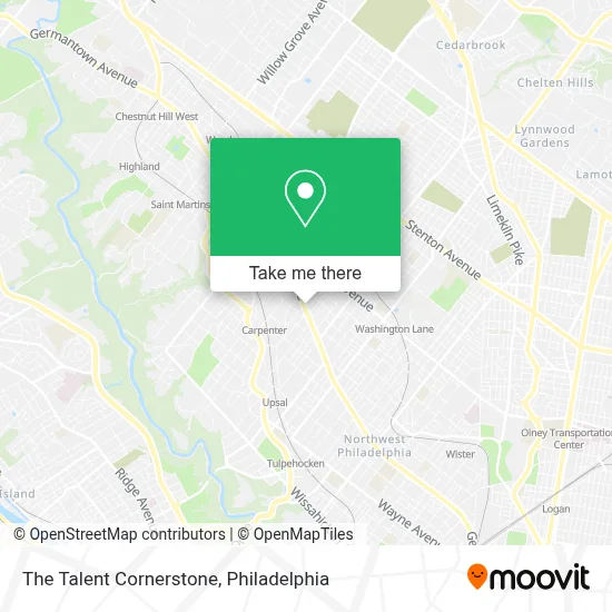 The Talent Cornerstone map